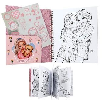 Libro de colorear TEAM TEDDY TOPModel -3