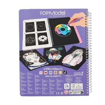 TOPModel Magic-Scratch Book-4