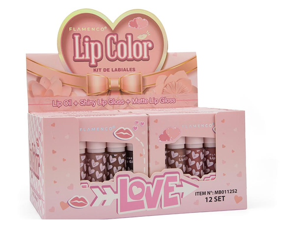 Kit de 5 Labiales Lip Color Love-1