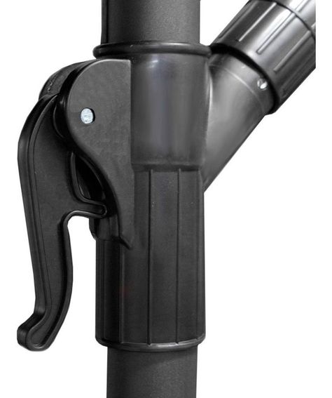 Quitasol 3 mt Blanco Plegable Extensible Pedestal Redondo -4