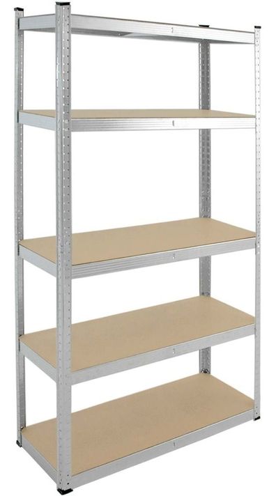 Estante Metalico Anaquel 5 Niveles Repisa Rack 180x39x89 Cm-0