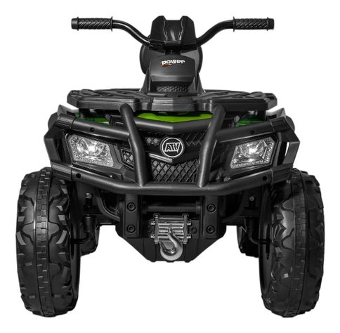 Cuatrimoto A BATERIA Usb Bluetooth Radio 2 Vel 12v Color Verde-1
