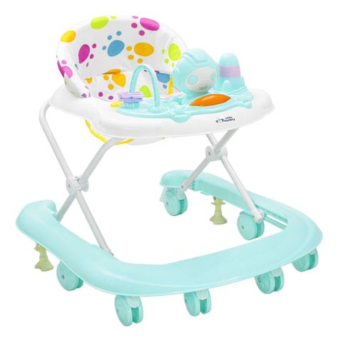 Andadera Bebe con Sonidos, Luces y Altura Ajustable - Color Azul-2