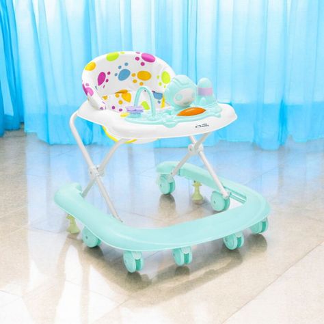 Andadera Bebe con Sonidos, Luces y Altura Ajustable - Color Azul-6