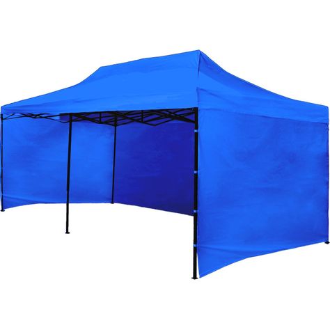 Toldo 6x3 Azul Paredes Plegable Impermeable Araña-0