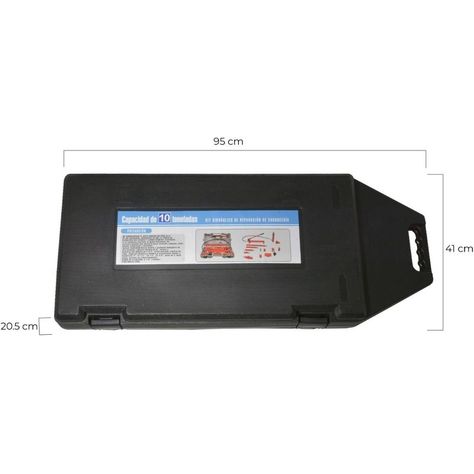 Porto Power Hidraulico Gutstark Automotriz 10ton Estuche Ruedas 16pz-8
