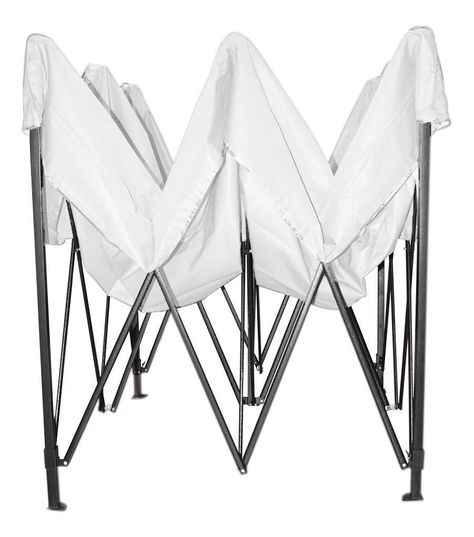 Toldo Plegable Jardimex 2x2 Carpa Impermeable Protección UV Blanco-1