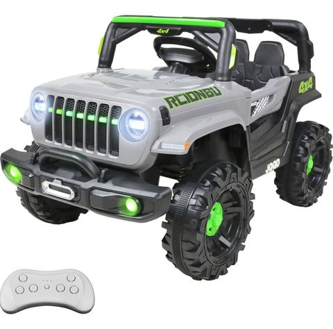 AUTO Camioneta  A BATERIA   12v 2 Motores Niño Control Usb-0