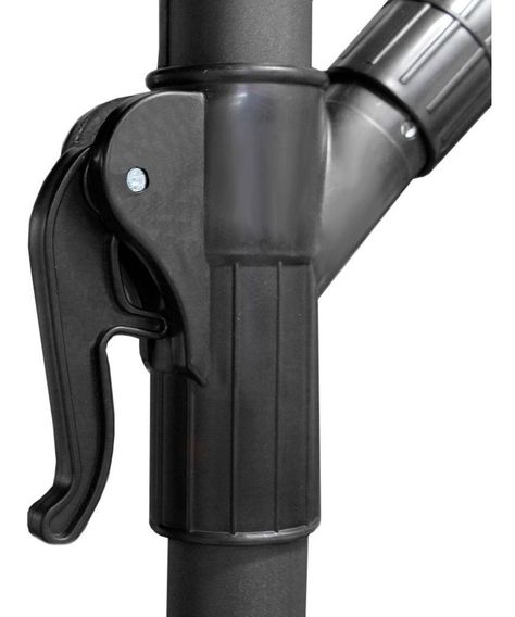 Quitasol 3 mt Verde Plegable Extensible Pedestal Sombrilla Redondo -5