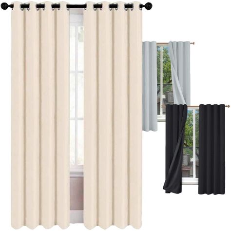 Cortina Blackout Alta Densidad 274 X 213 Cm 2 Paneles-0