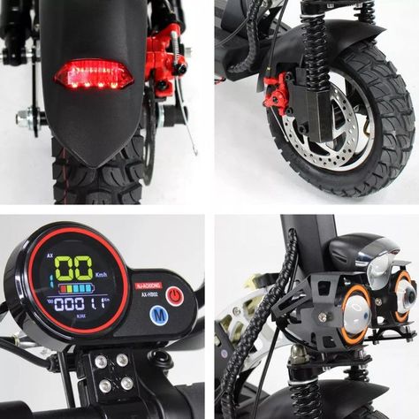 Scooter Eléctrico Centurifit 350 W Autonomía 25 km Plegable-2