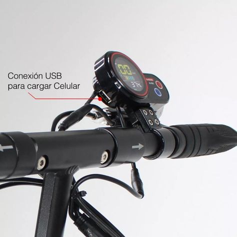 Scooter Eléctrico Centurifit 350 W Autonomía 25 km Plegable-4