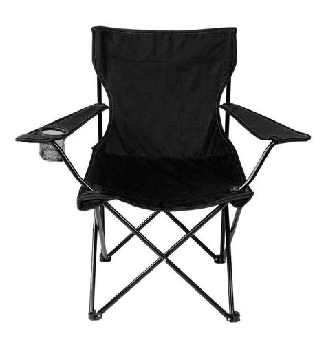 Silla Plegable Con Portavasos Camping Parque Exterior-1