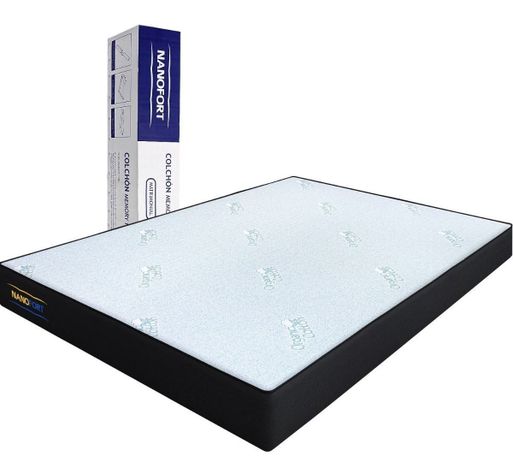 Colchon Matrimonial  Full Memory Foam 191x138x19 cm-0