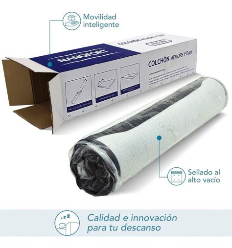 Colchon Matrimonial  Full Memory Foam 191x138x19 cm-4
