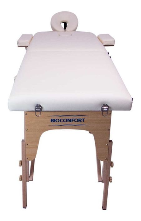Camilla Masaje 2 Cuerpos Plegable Portatil Spa Beige-2