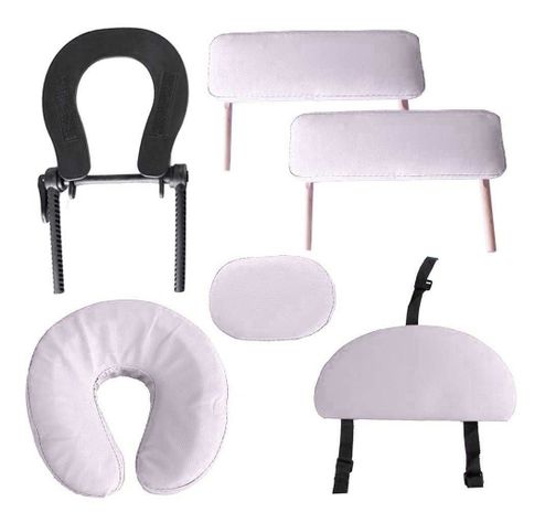 Camilla Masaje 2 Cuerpos Plegable Portatil Spa Beige-5