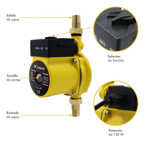 Bomba De Agua O Presurizadora 30 L/min 150 W-2
