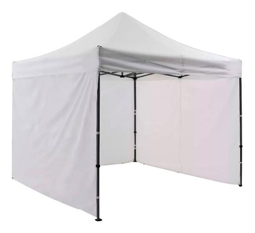 Toldo Plegable Jardimex 3x3 Paredes Antilluvia Proteccion UV Blanco-0