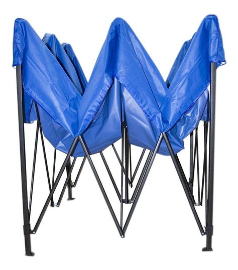 Toldo Plegable Jardimex 2x3 Carpa Impermeable Protección UV Azul-1