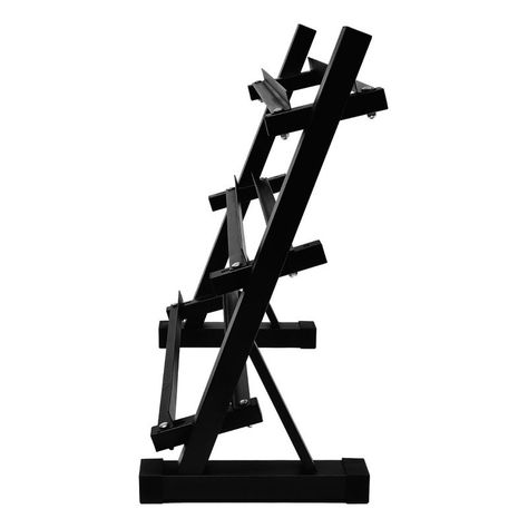 Rack Mancuernas Centurfit 3 Niveles Gym Barras Soporte 450kg-3