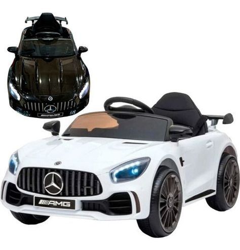 Carrito Montable Electrico 12v Coche Mercede Benz 3 A 6 Años -3