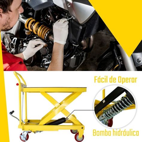 Mesa Elevadora Gutstark 1/2 Ton Hidraulica Antiderrapante-3