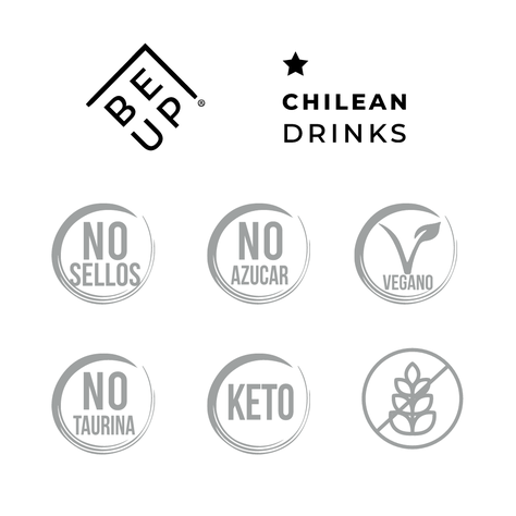 BEBIDA ENERGÉTICA SALUDABLE, BE UP, MARACUYÁ MENTA, 6 PACK, SIN AZÚCAR, ZERO, SIN GLUTEN, KETO-1