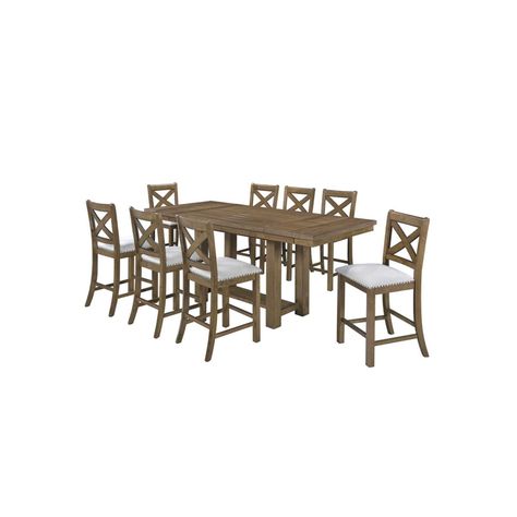 Mesa premium comedor con extensión 8 puestos-1