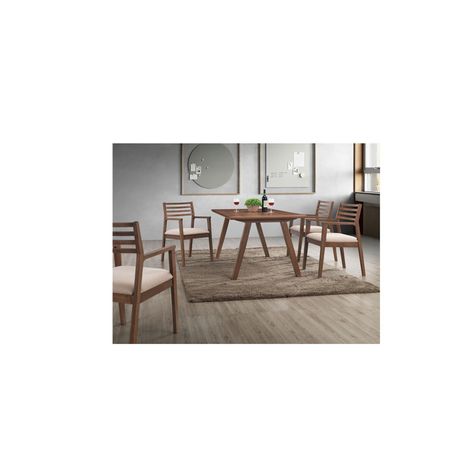 Mesa comedor Roble Americano 4 puesto-2