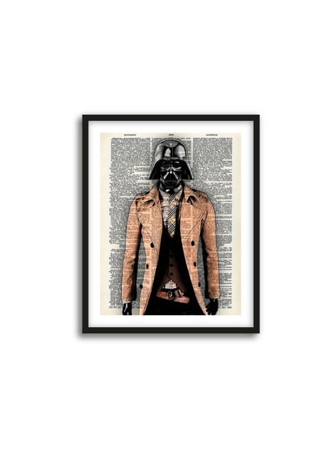 Cuadro Father inspirado en Star Wars 40x50cm-0