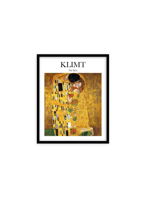 Cuadro El Beso - Klimt de 40x50cm-0