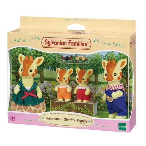 Familia Jirafas Sylvanian Families 5639 Giraffe Family-1