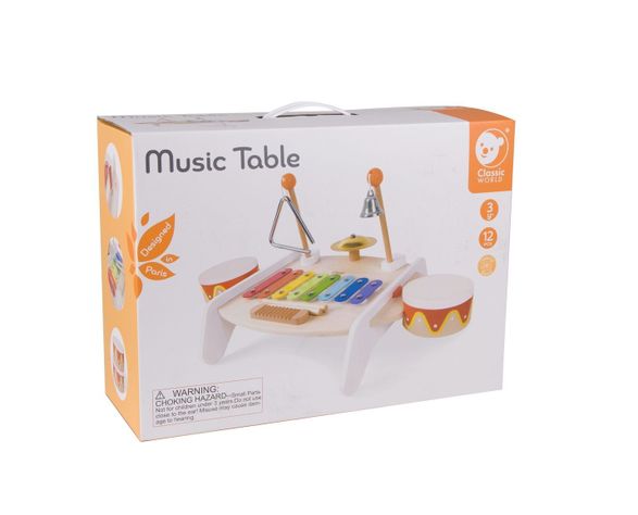 Mesa De Juguete Musical Classic World Niño / As-1