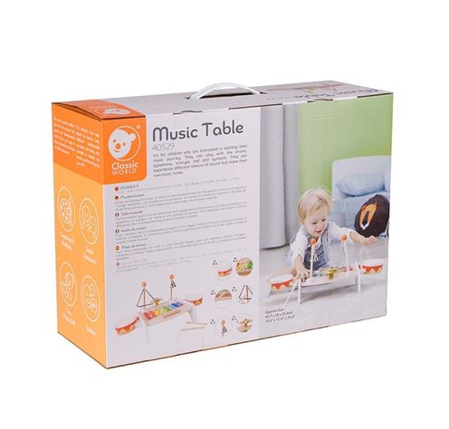 Mesa De Juguete Musical Classic World Niño / As-2