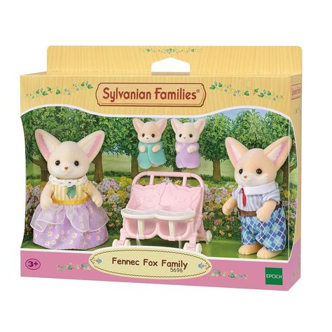 Sylvanian Families 5696 Familia Zorro De Desierto Fennec Fox-0