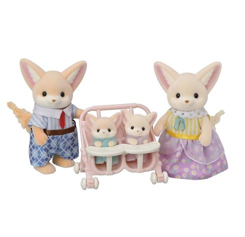 Sylvanian Families 5696 Familia Zorro De Desierto Fennec Fox-1