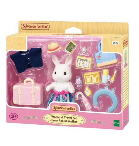Set De Viaje Mamá Conejo 5641 Sylvanian Families Hopetoys-0