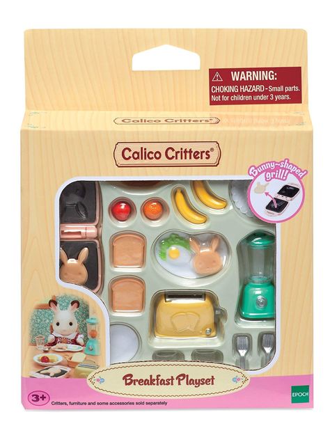 Sylvanian Families Set De Desayuno Cocina Ternurines Calico-0