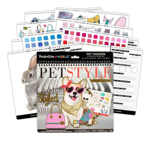 Libreta Cuaderno Mascotas Pet Style Portafolio Fashion Angel-1