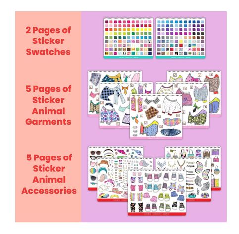 Libreta Cuaderno Mascotas Pet Style Portafolio Fashion Angel-4