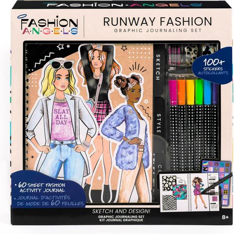 Libreta Cuaderno Portafolio Lapices Sticker Fashion Angels Agregar a favoritos-3