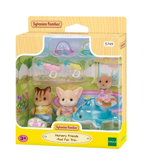 Nursery Friends Pool Fun Trio 5749 Sylvanian Families-0