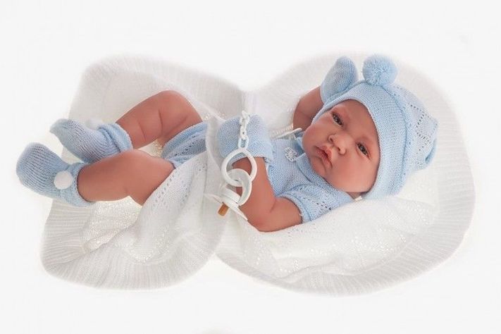 Muñeca recién nacido toquilla Antonio Juan-1