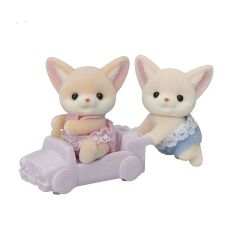 Sylvanian Families 5697 Zorros Del Desierto Fennec Fox Twins-0