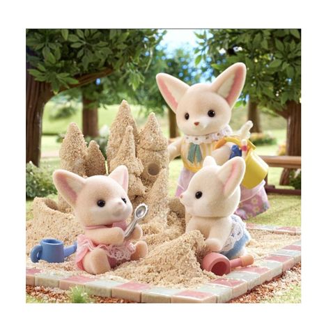 Sylvanian Families 5697 Zorros Del Desierto Fennec Fox Twins-1