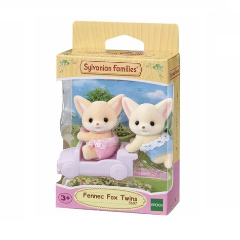Sylvanian Families 5697 Zorros Del Desierto Fennec Fox Twins-2