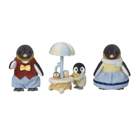 Sylvanian Families 5694 Familia Pingüino Con Bebé-1