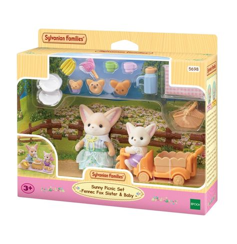 Set Picnic Zorros Del Desierto 5698 Sylvanian Families-0