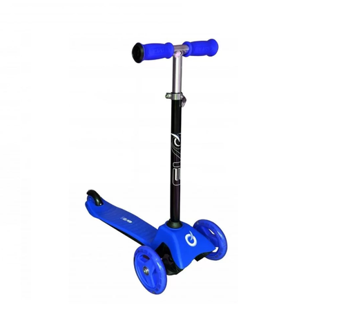 Scooter Azul Con Luces Para Niña Niño Juguete Patineta-0